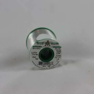 AIM SOLDER 14168 - SN100C LEAD-FREE FLUX GLOW CORE NO-CLEAN SOLDER WIRE SPOOL - 0.032" - 1 LB