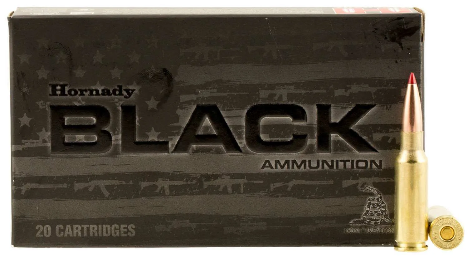 HORNADY- BLACK RIFLE AMMO 6.5 GRENDEL 123GR ELD MATCH 20RD HRN-81528