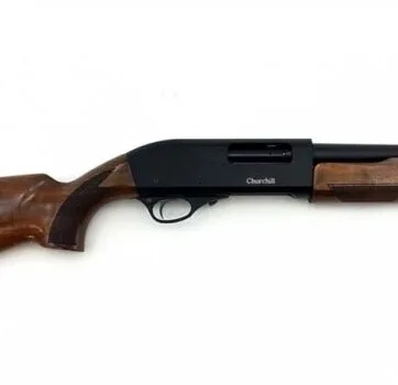 CHURCHILL PUMP ACTION 12GA WOOD STOCK 12.6" 12GA N-K61253