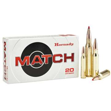 HORNADY 81491 6.5 CREEDMOOR 120GR ELD MATCH, HRN-81491