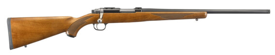 Ruger 7225 77/22 Bolt Action Rifle, 22 Hornet, Walnut Stk, Blued 20" BBL, 6 rd Rotary, Threaded, 0604-2310