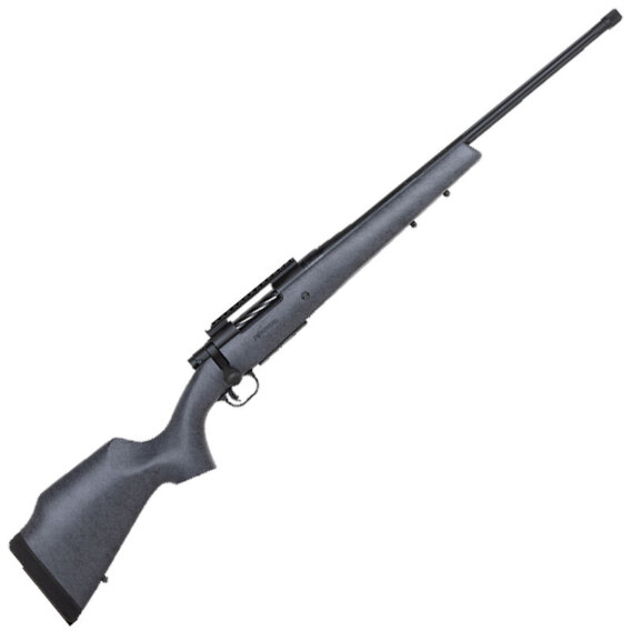 Mossberg 28102 Patriot LR Bolt Action Rifle, 300 Win, 24'' Fluted Threaded Bbl, Matte Blue, Spider Gray Stock, 3+1 Rnd, 0902-1775