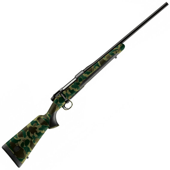 Mauser M18OS300T M18 Bolt Action Rifle, .300 Win Mag., 24" Bbl, 5+1 Rnd, Old School Camo, 5686-0156