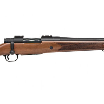 Mossberg 28026 Patriot Bolt Action Rifle, 6.5 Creedmoor, 22" Bbl, Matte Blue, Wood Stock, 5+1 Rnd, LBA Adj Trigger, 0902-1545