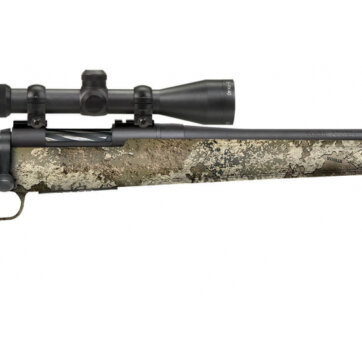 Mossberg 28065 Patriot Strata Bolt Action Rifle 243 WIN, 20" Bbl, 5 + 1 Rnd DBM, 3-9X40MM Scope, True Timber Syn Stock, 0902-1625