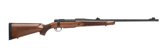 Mossberg 28121 Patriot Bolt Action Rifle, 300 Win Mag, 24" Threaded Bbl, Walnut Stock Rifle Sights, 3+1 Rnd, 0902-1733