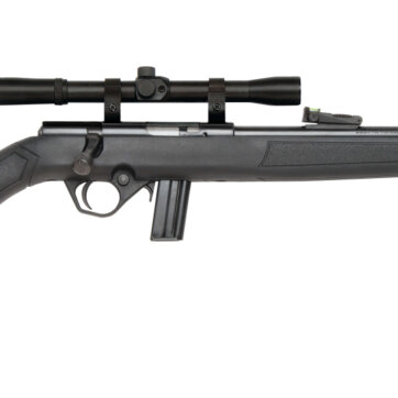Mossberg 38232 802 Plinkster Bolt Rifle 22 LR 18"BBL Syn Stk, ADJ Sights 10+1 Shot W/ 4X Scope, 0902-1586