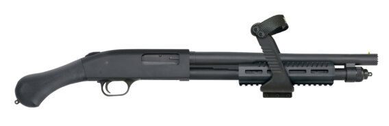 Mossberg 50647 590 Pump Shotgun SHOCKWAVE 12 Ga 14.4" GRIP, M-LOK CHAINSAW STRAP Syn Stk STAND-OFF BARREL, 5 + 1 shot, 0902-1636