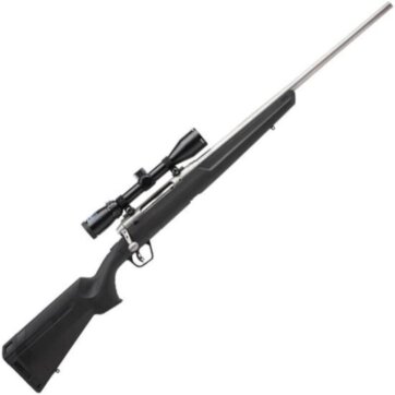 Savage 57106 Axis II XP Stainless Bolt Action Rifle 308 WIN, 22" Bbl., 3-9x40 Bushnell Banner Scope, 0685-1866