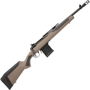 Savage 57136 110 Scout Bolt Action Rifle 223 Rem , 16.5" Bbl Blk, Fde Syn Stock, 10 Rnd Dm, Accustock, Accutrigger, 0685-2002