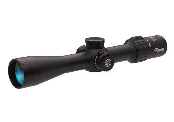 Sig Sauer SOSBDX34111 Sierra3BDX Rifle Scope, 4.5-14X44MM, 30MM, Sfp, Sf, BDX-R1 Digital Ballistic Reticle, 0.25 Moa, Black, 5270-1285