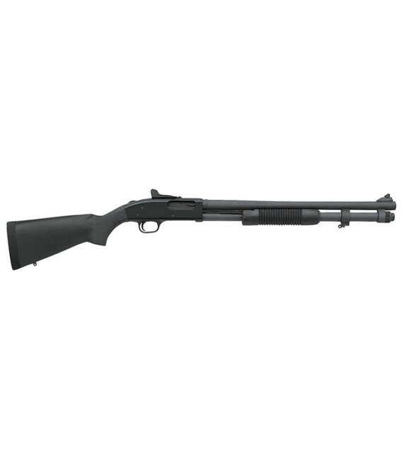 Mossberg 51663 590A1 9-shot Tactical Pump Shotgun 12 GA 20" Hvy Bbl Parkerized Syn, 0902-0465