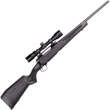 Savage 57323 110 Apex Hunter XP LH Bolt Action Rifle 25-06 Rem, 24" Bbl Blk, Blk Syn Lop Stock, 4 Rnd Dm, Vortex Crossfire II 3-9, 0685-2117