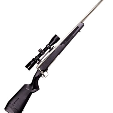 Savage 57348 110 Apex Storm XP Bolt Action Rifle 270 Wsm, 24" Bbl Ss, Blk Syn Lop Stock, 2 Rnd Dm, Vortex Crossfire II 3-9X40, Accut, 0685-2128