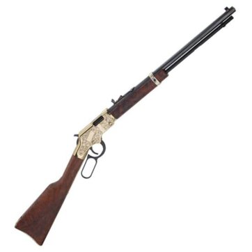 Henry H006CD3 Big Boy Deluxe Engraved 3rd Edition Lever Rifle .45 Colt, 20In Bbl, Blued, Walnut Stk, 10 Rnd, 1524-0137