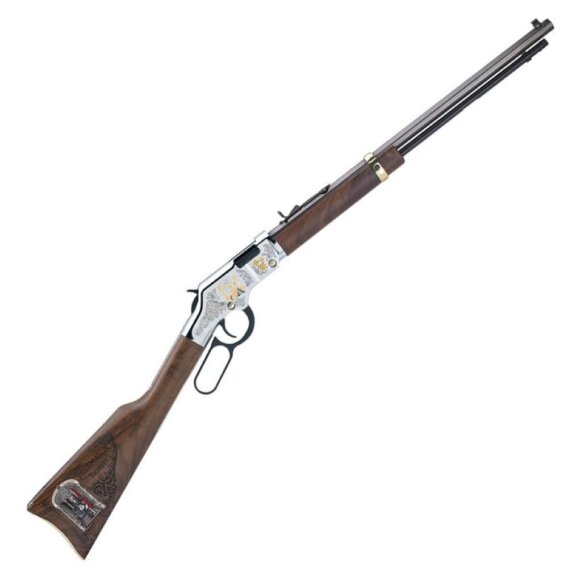 Henry H004MAS Lever Action Golden Boy Freemasons Tribute Edition .22 S/L/LR Walnut 20"Blued Barrel, 1524-0142