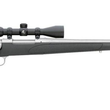 Remington 85488 700 ADL Bolt Action Rifle Combo w/ 3-9x40 scope, 270 Win, 24" Bbl, Stainless Steel, Black Syn Stock, 0540-1741