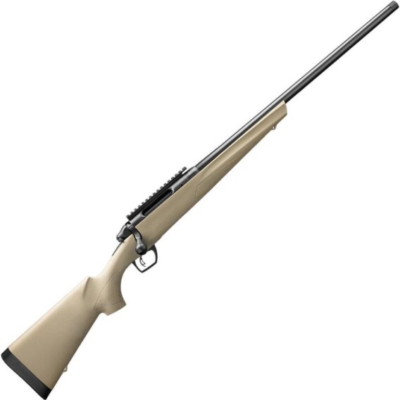 Remington 85771 783 Heavy Barrel Bolt Action Rifle 308 WIN, 24" Bbl, FDE Syn Stock, Threaded, 0540-1836