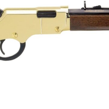 Henry H004Y Golden Boy Youth Lever Rifle 22 LR, Ambi, 16.25 in, Blued, Wood Stk, 12+1 Rnd, 1524-0046