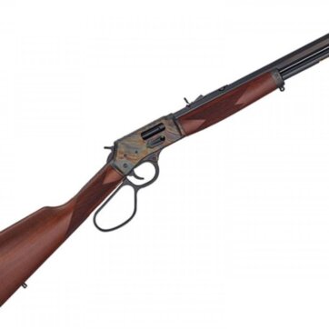 Henry H012GMRCC Big Boy Carbine Lever Action Rifle 357 Mag, 16.5" Octagon Bbl, Side Gate, Color Case Hardened, Walnut Stock, 7+1 Rnd, 1524-0224