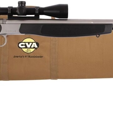 CVA OPTIMAä V2 SS/Black – .50 Cal. – KonusPro 3-9×40, N-PR2020SSC