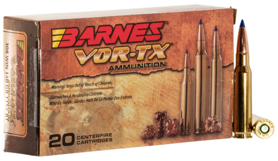 BARNES (21540) 308 WIN 150GR TTSX BT, N-BB308W1