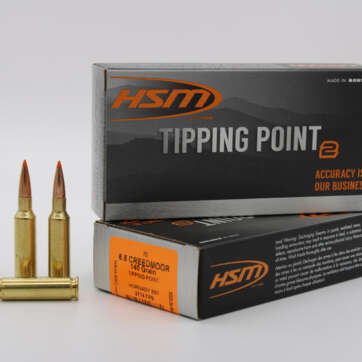 HS MUNITIONS 6.5 CREEDMOOR TP2 140GR SST NEW (20RND/BX), N-HSM-65Creedmoor-8-N