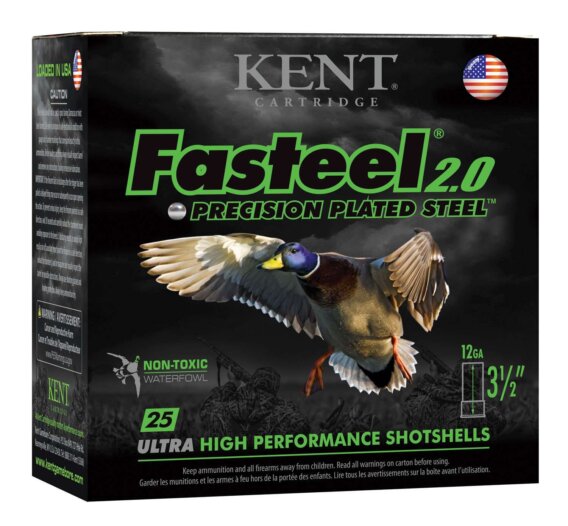 KENT FASTESTEEL 2.0 12GA 3 1/2”1 3/8 OZ #2, N-K1235FS402