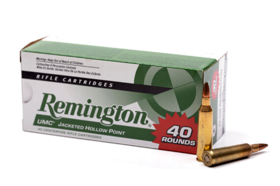 RemingtonUMC VALUE PACK c.22-250 Remington50GR JHP 40 ROUND BOX, N-L22504B