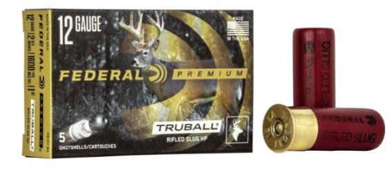 Federal 12 ga. 2-3/4” TRUE-BALL HP SLUG, N-PB127RS