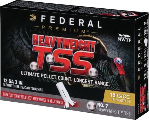 Federal TSS TURKEY 12GA 3” 1 3/4OZ #7, N-PTSSX193F7