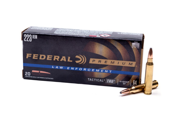 FederalERAL TACTICAL TRU .223Remington64GR HI-SHOK SP, N-T223L