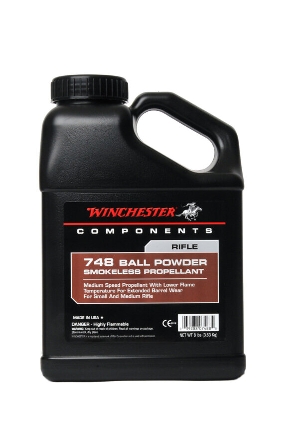 WINCHESTER 748 GUN POWDER 8 LB - GP-WIN748-8LB