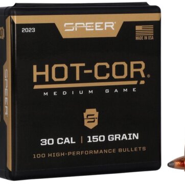 Speer Rifle Hunting Hot-Cor Bullets .308