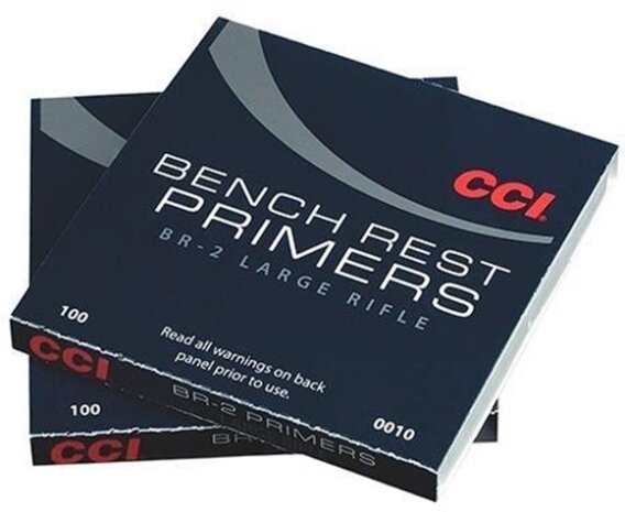 CCI 0010 Bench Rest 2 Large Rifle Primer, 1508-6527