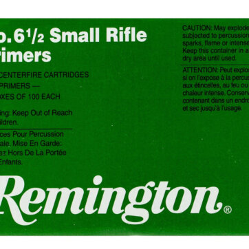 Remington X22606 Centerfire Primers 6-1/2 Sm Rifle Primers, 1505-0423