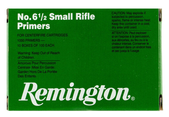 Remington X22606 Centerfire Primers 6-1/2 Sm Rifle Primers, 1505-0423