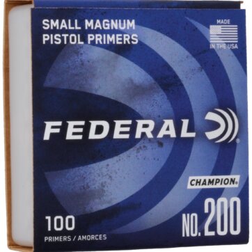 Federal 200 Small Magnum Pistol Primer, 0658-0894