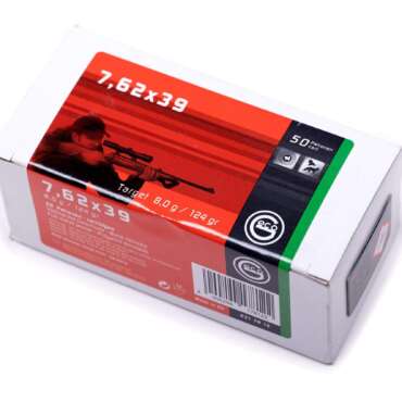 GECO 7.62×39 124GR VM 50RD BOX (FMJ), N-2317812