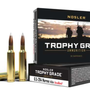NOSLER 6.5-284 NORMA 140GR ACCUBOND (20 CT.), N-60040N