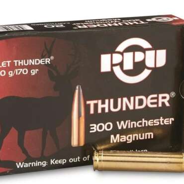 PRVI c.300 Win Mag HP BT 168gr 20 rds, N-A371