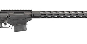 Ruger 18048 Precision Bolt Action Rifle, 6.5 Creed, 24" Bbl, Black, 10rd, Adj Stk, M-LOK Handguard, Ambi Safety, Hybrid Muzzle, 0604-2160