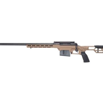 Savage 57699 110 Precision Left Hand 300 PRC 24 in Black BBL, Flat Dark Earth Aluminum Stock, 0685-2625