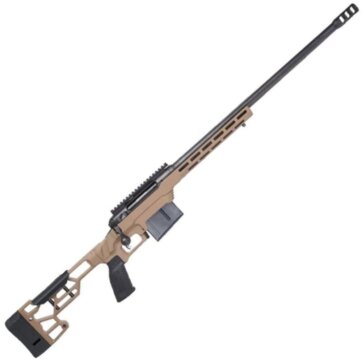 Savage 57565 110 Precision BA Rifle, .300 WSM, MDT Chassis FDE, 24 In, Heavy Threaded Barrel, 20 MOA Rail, Muzzle Brake, 5 Rnd., 0685-2350