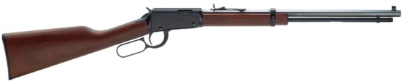 Henry H001TV Frontier Lever Rifle 17 HMR, Ambi, 20 in, Blued, Wood Stk, 11+1 Rnd, 1524-0011