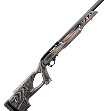 Ruger 21186 10/22 Target Lite Semi-Auto Rifle, 22 LR, 16.13" Bbl, Satin Blue, Black Laminated Thumbhole Stock, 0604-2107