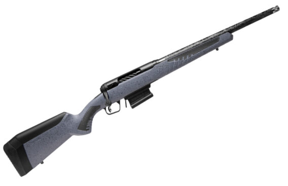 Savage 57932 110 Carbon Predator Bolt Action Rifle, 223 Rem, 18"; Carbon Bbl, Granite Texture, ,Adj Acu-Trigger, 4+1 Rnd, 0685-2573