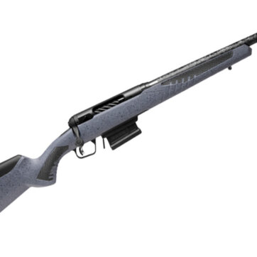 Savage 57935 110 Carbon Predator Bolt Action Rifle, 6.5 Creed, 18"; Carbon Barrel, Granite Texture, Adj Acu-Trigger, 4+1 Rnd, 0685-2576