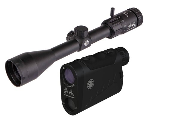 Sig Sauer SOK15BM05 Buckmasters Combo Kit, 4-16X44MM Riflescope, 30MM, Side Focus, Buckmasters BDC Reticle, Buckmasters 1500, 5270-1731