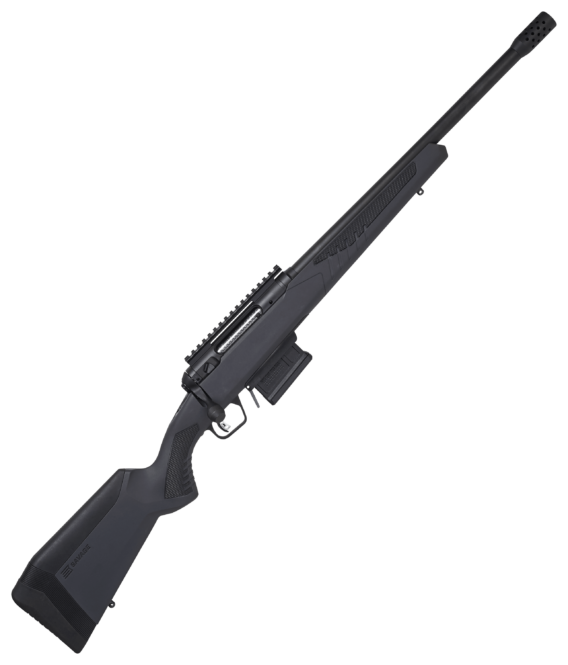 Savage 57140 110 Haymaker Bolt Action Rifle, 450 Bushmaster, 18" Bbl, 4+1 Rnd, Black Stock, AccuFit System, Muzzle Break, 0685-1956